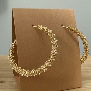 Elegant Gold Hoop Earrings